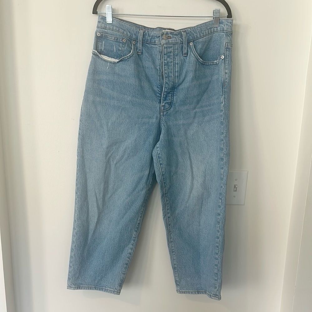 Madewell Balloon Medium Blue Wash Jeans 31P
